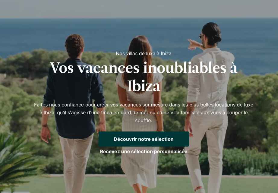 location villa ibiza le collectionist